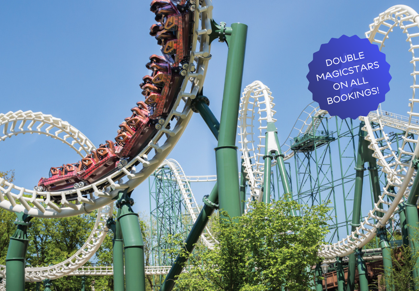 MagicBreaks Receive a gift card worth up to £100!* carousel banner